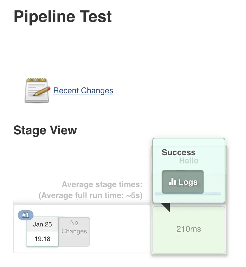 Jenkins Pipeline Result 2